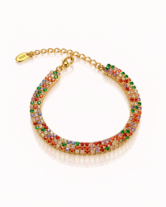 Bracciale Tennis Triplo