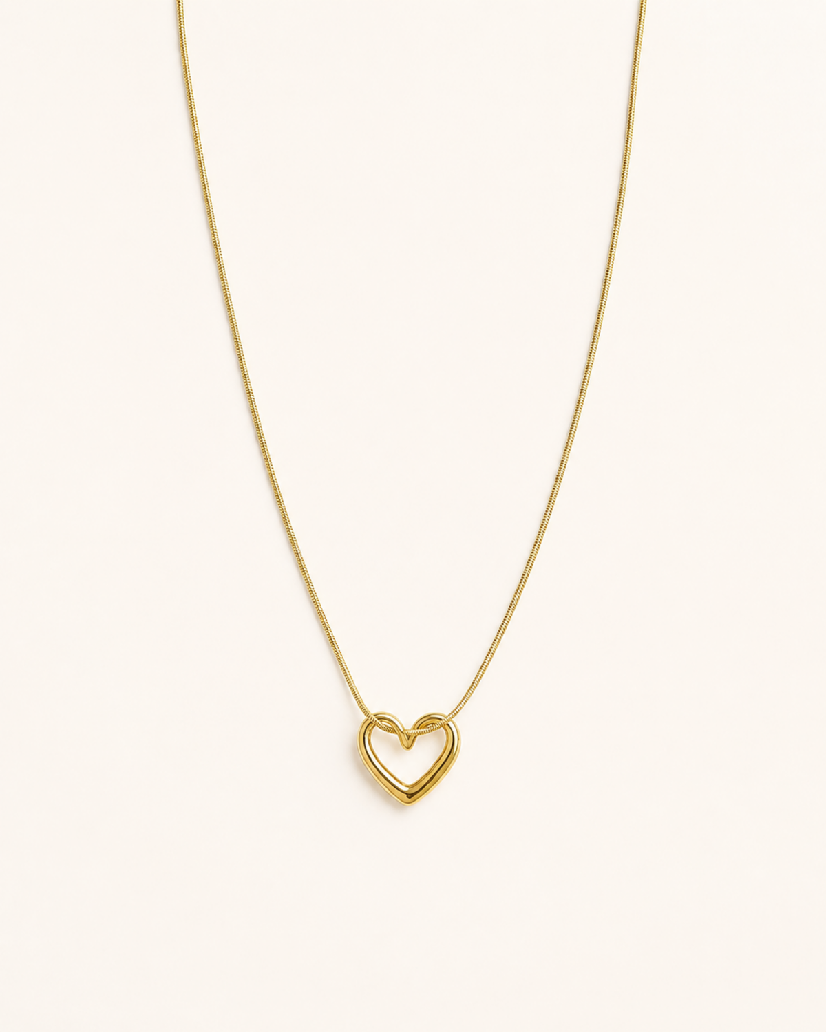 Collana cuore minimal