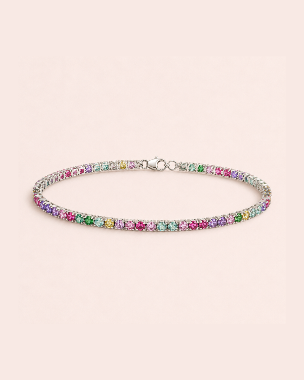 Bracciale Tennis Multicolor