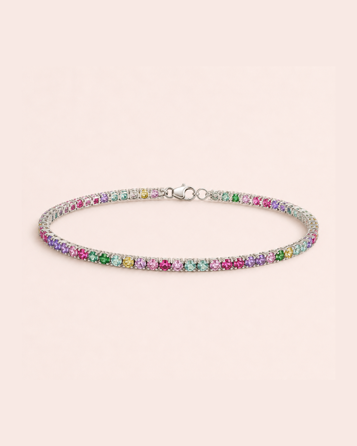 Bracciale Tennis Multicolor