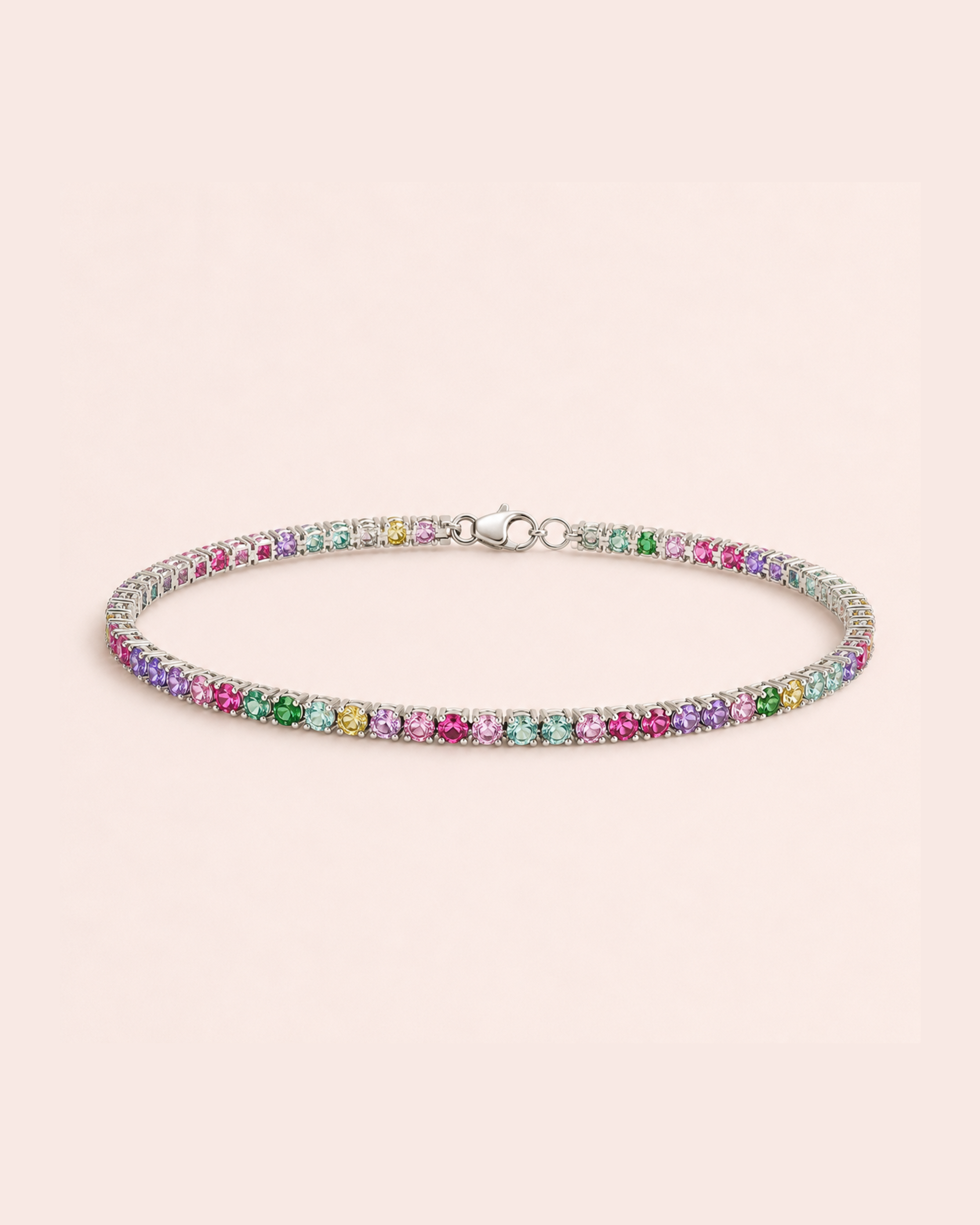 Bracciale Tennis Multicolor