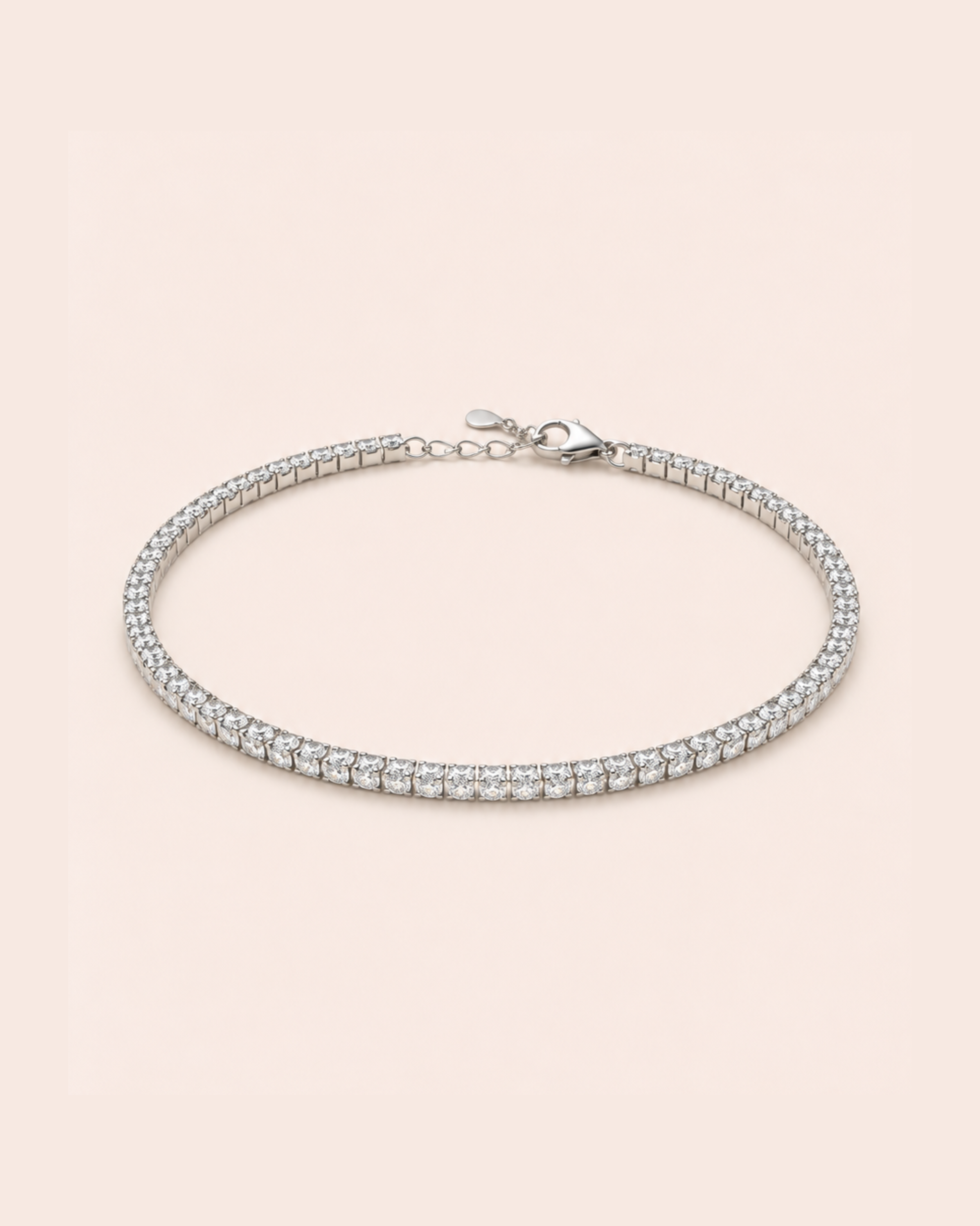 Bracciale Tennis Bianco