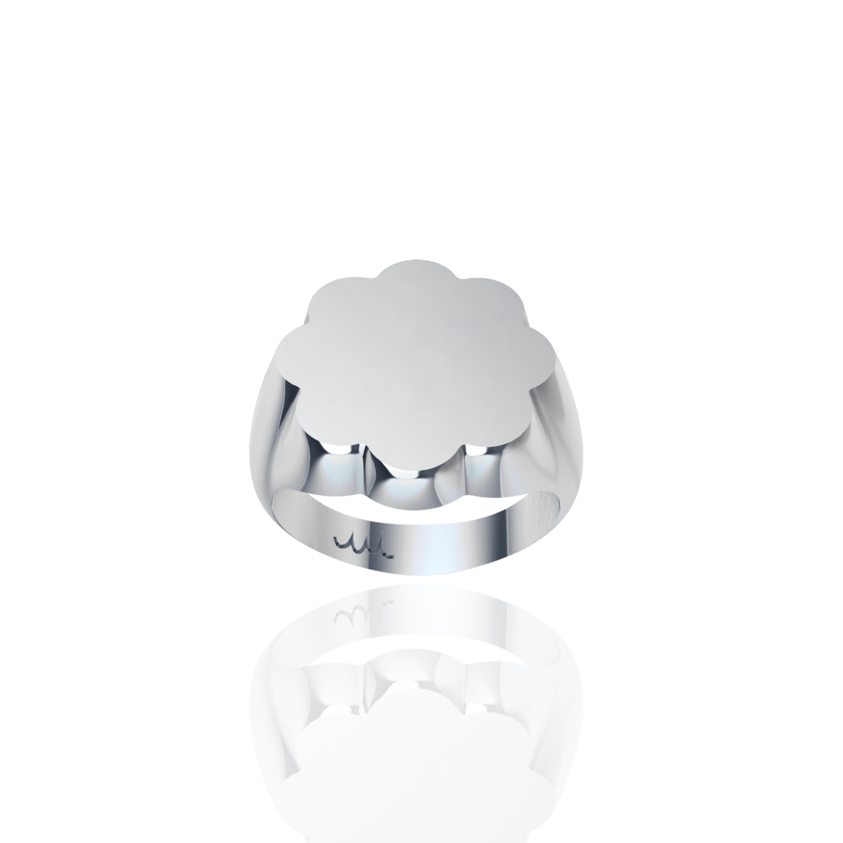 Anello Timbro Petalo