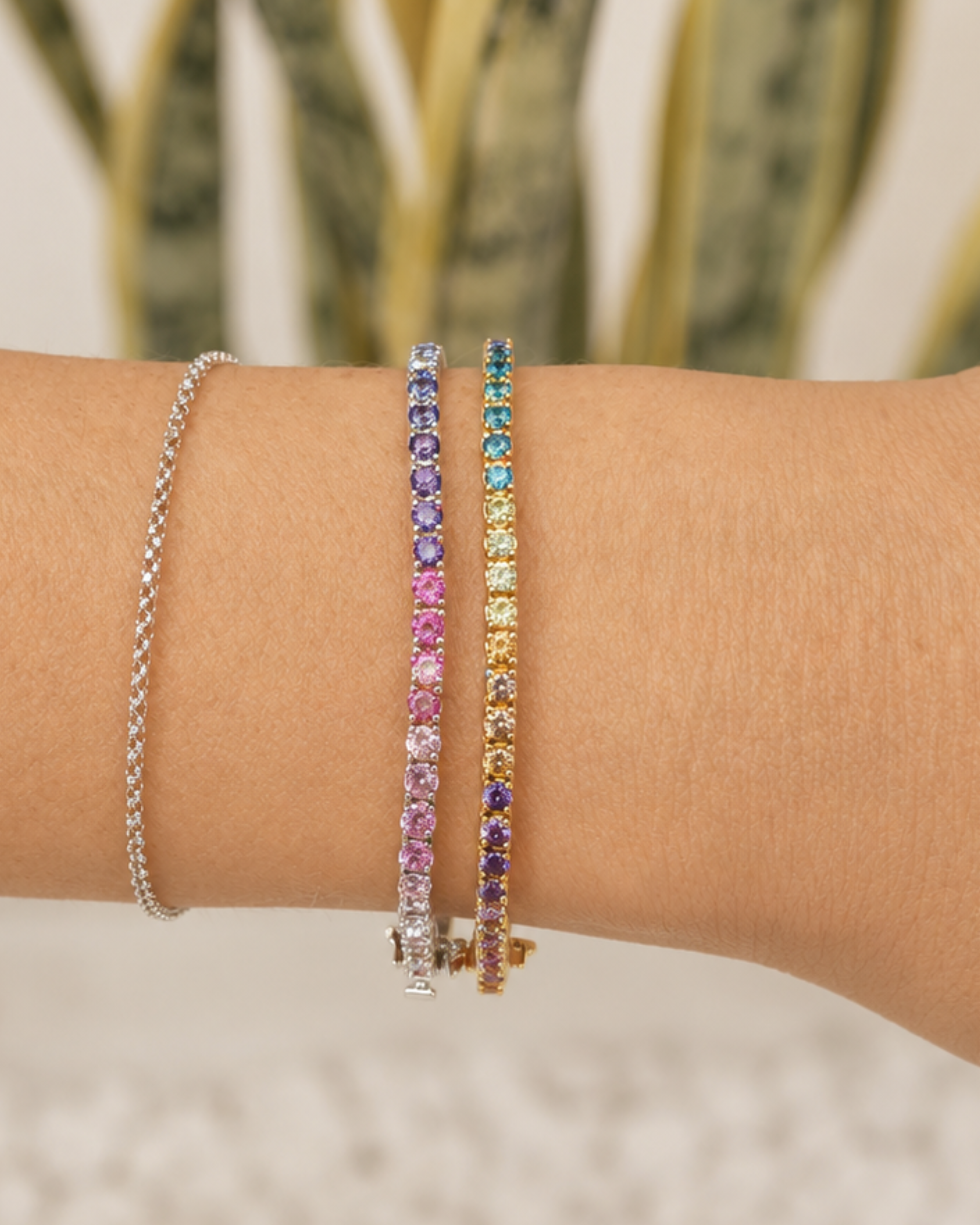Bracciale Tennis Multicolor