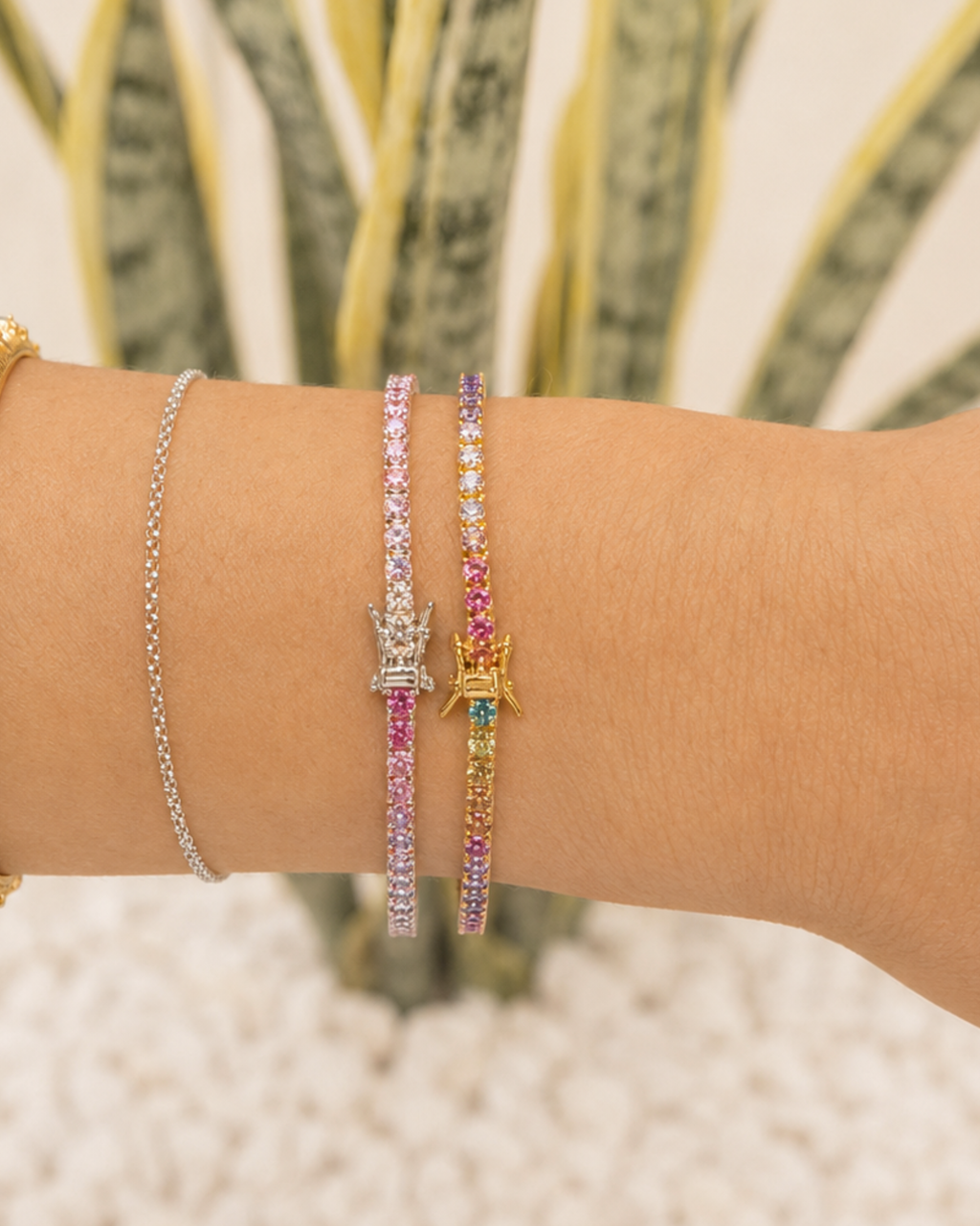 Bracciale Tennis Multicolor