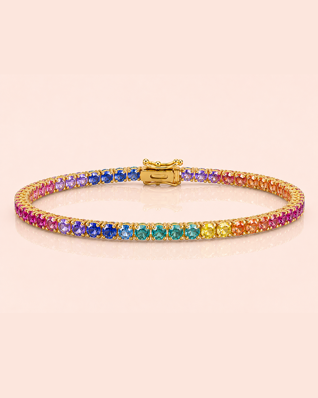 Bracciale Tennis Multicolor