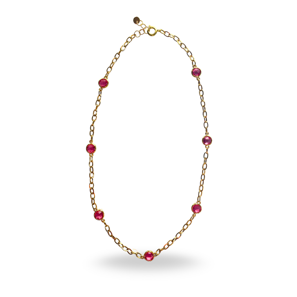 GOCCE DI ROSA - collana