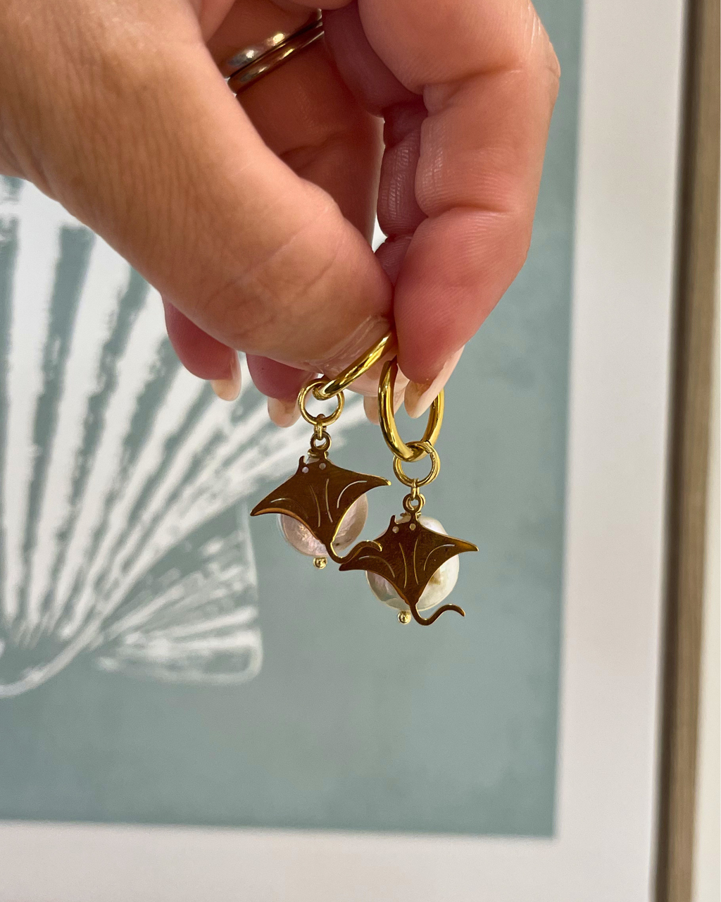 Orecchini Manta