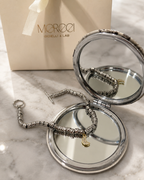 Bracciale con petite e mezzaluna