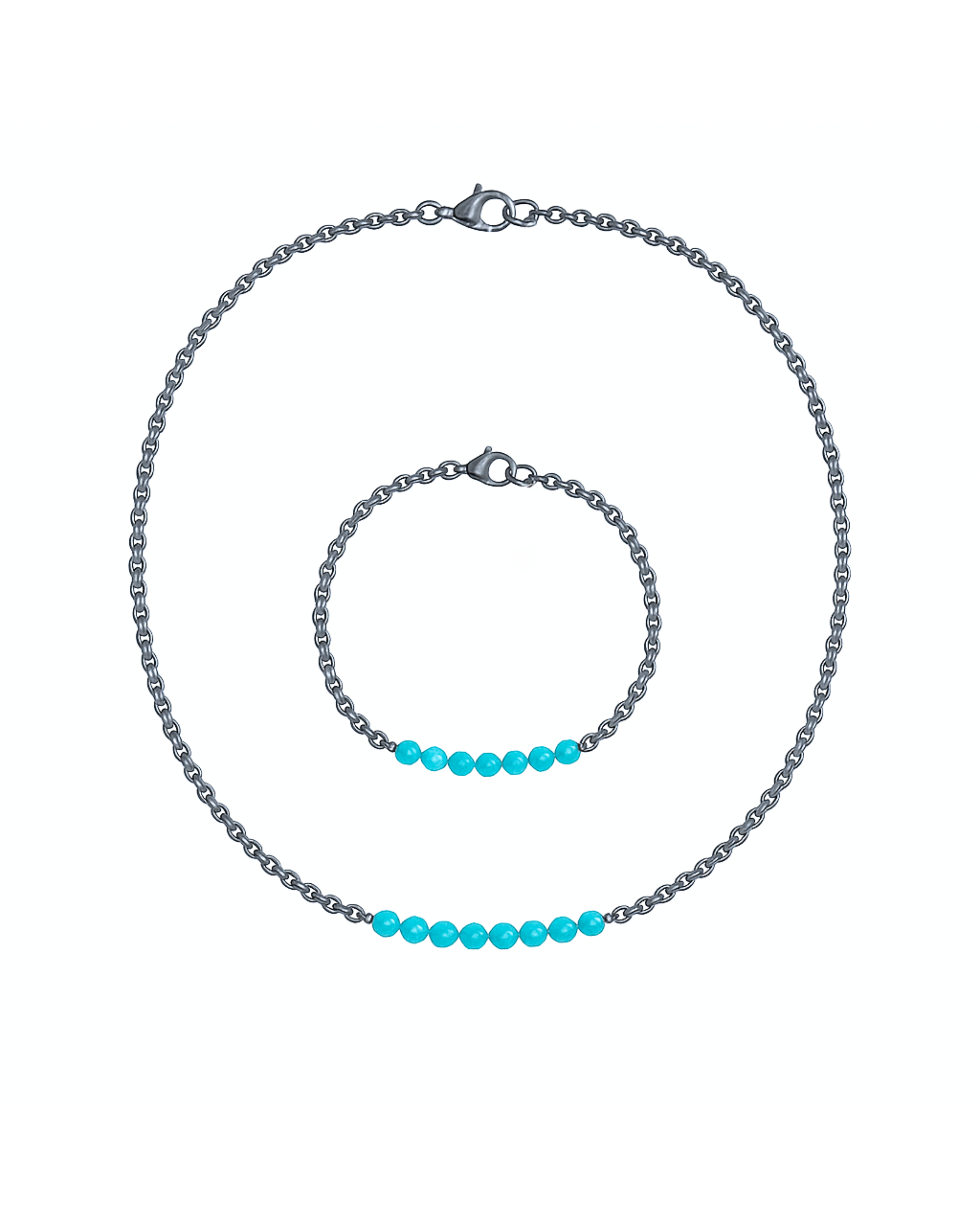 Collana e bracciale Isulea