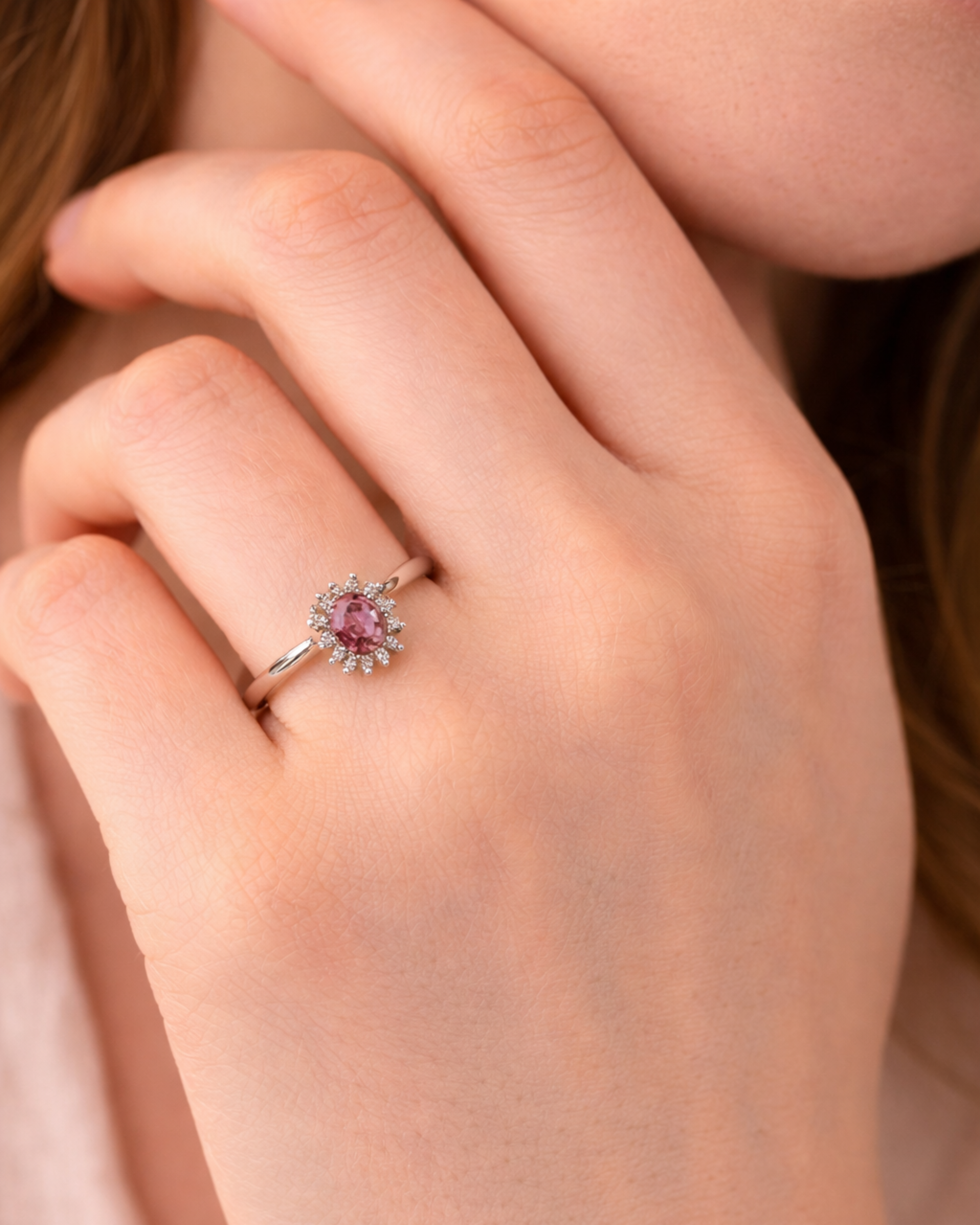 Anello Fiore di luce