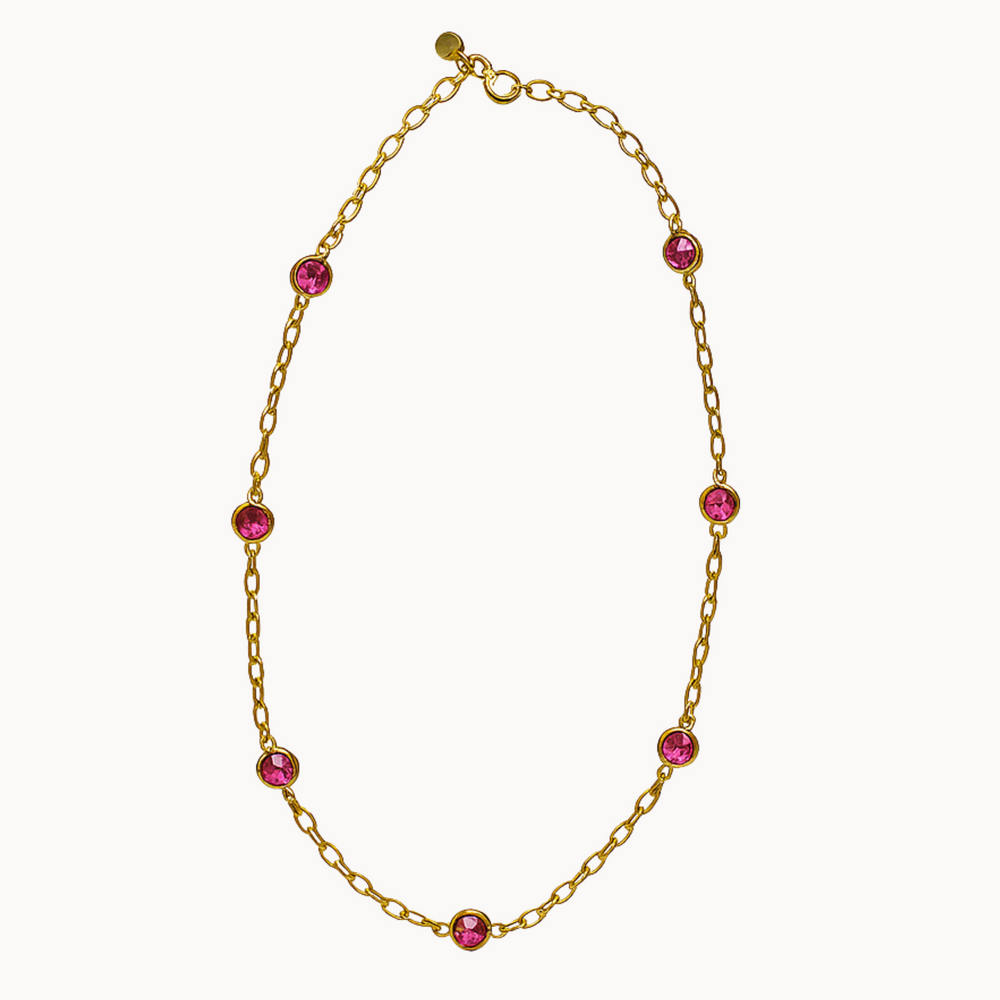 GOCCE DI ROSA•collana