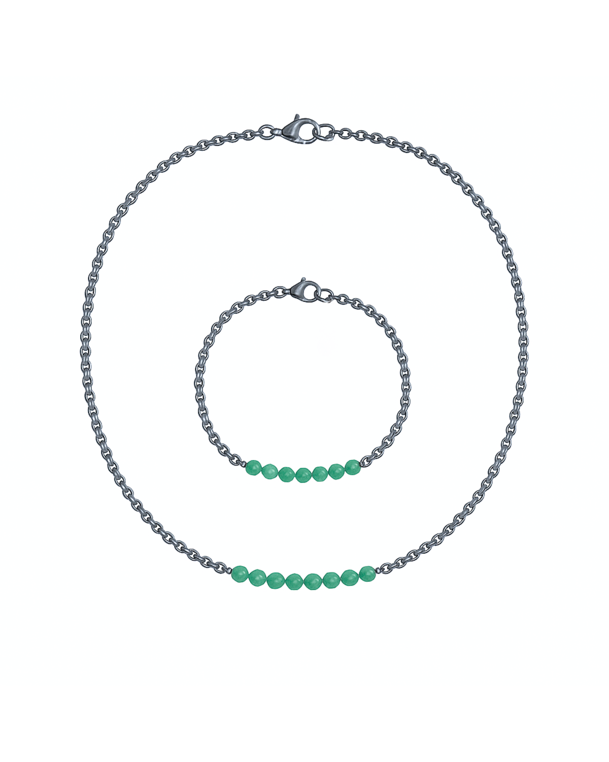 Collana e bracciale Isulea