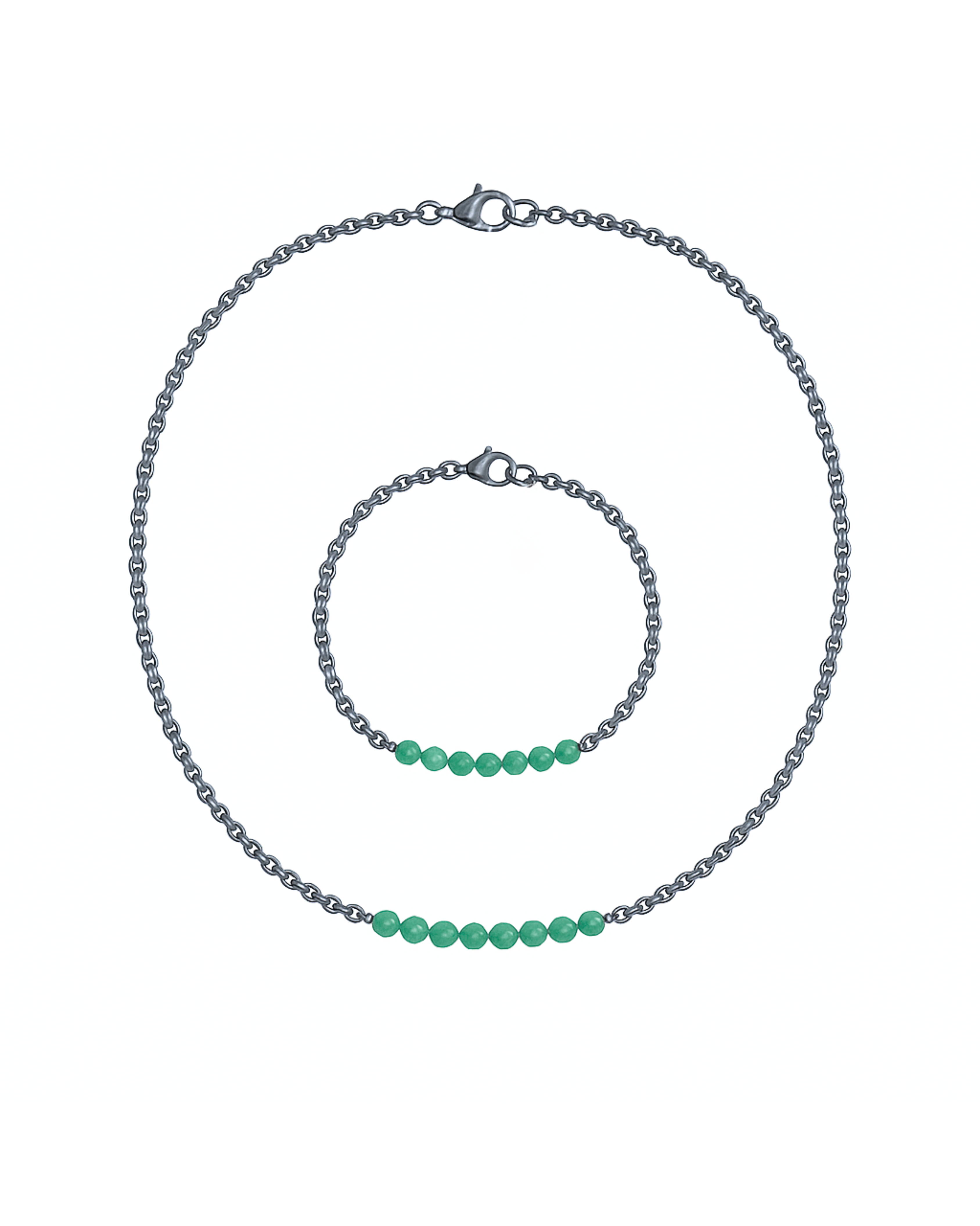 Collana e bracciale Isulea