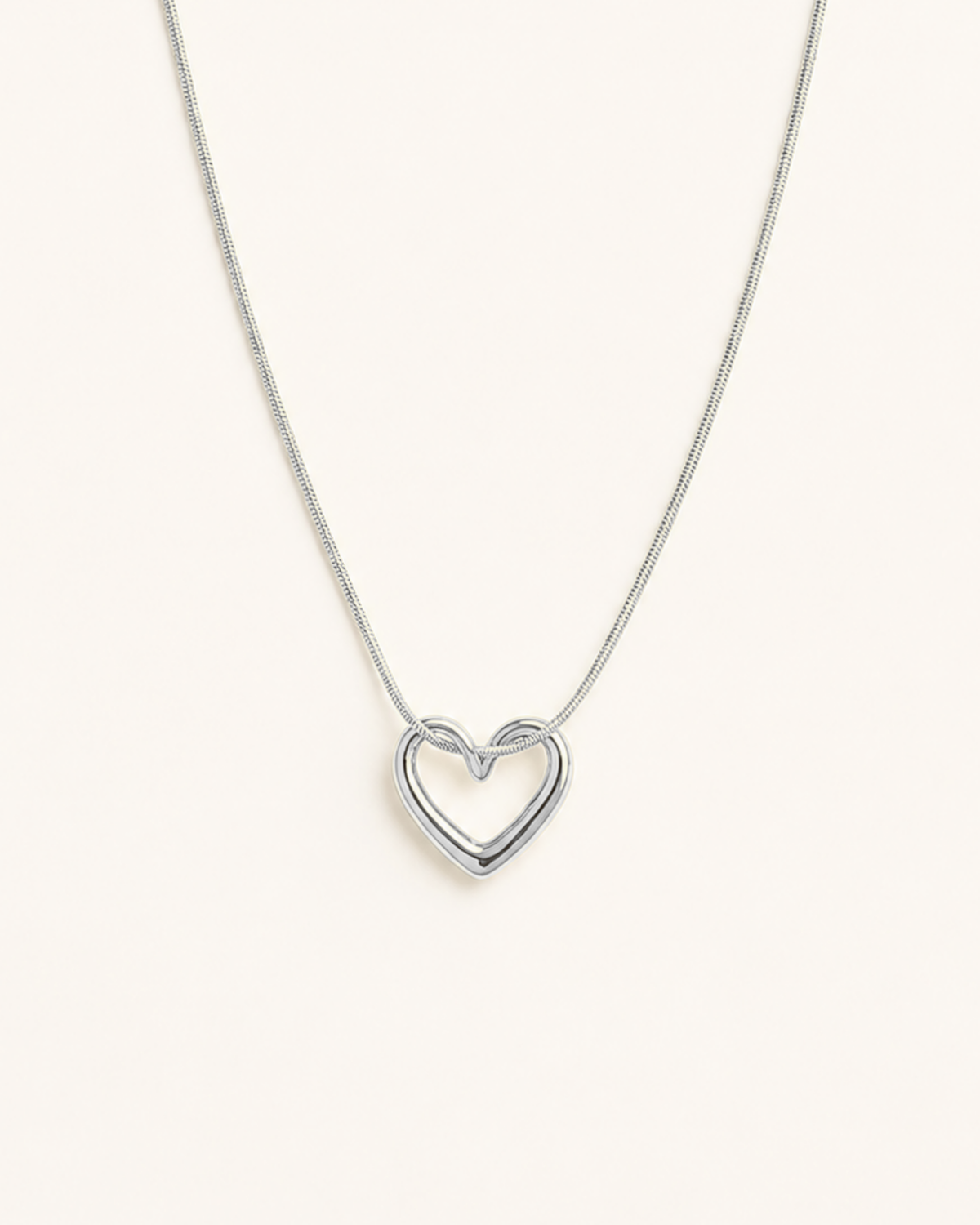 Collana cuore minimal