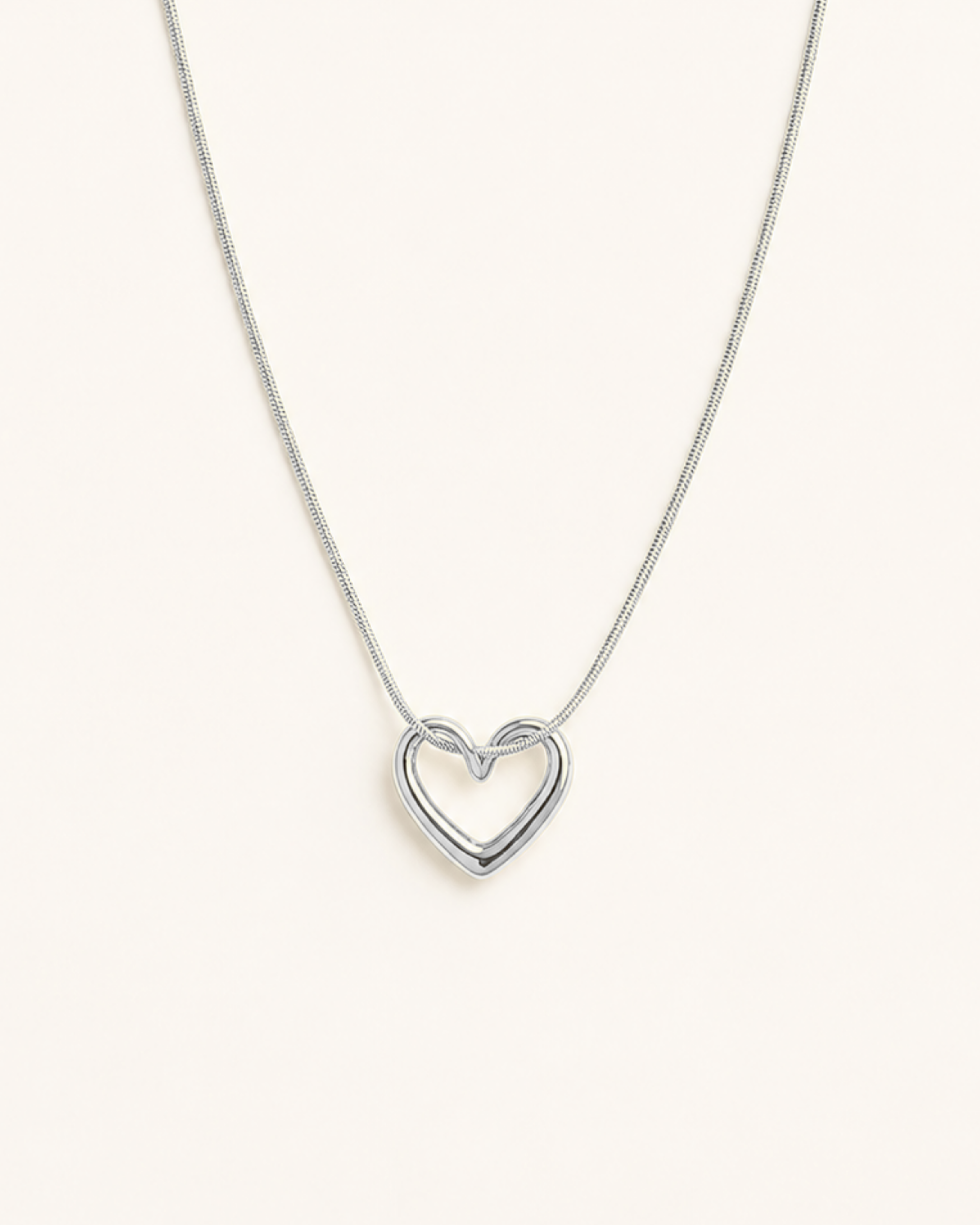 Collana cuore minimal