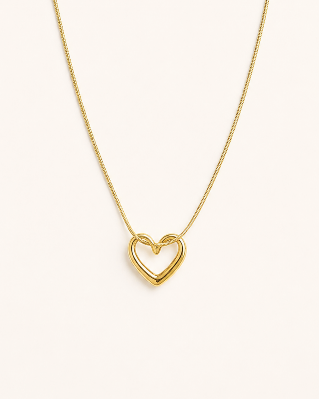 Collana cuore minimal
