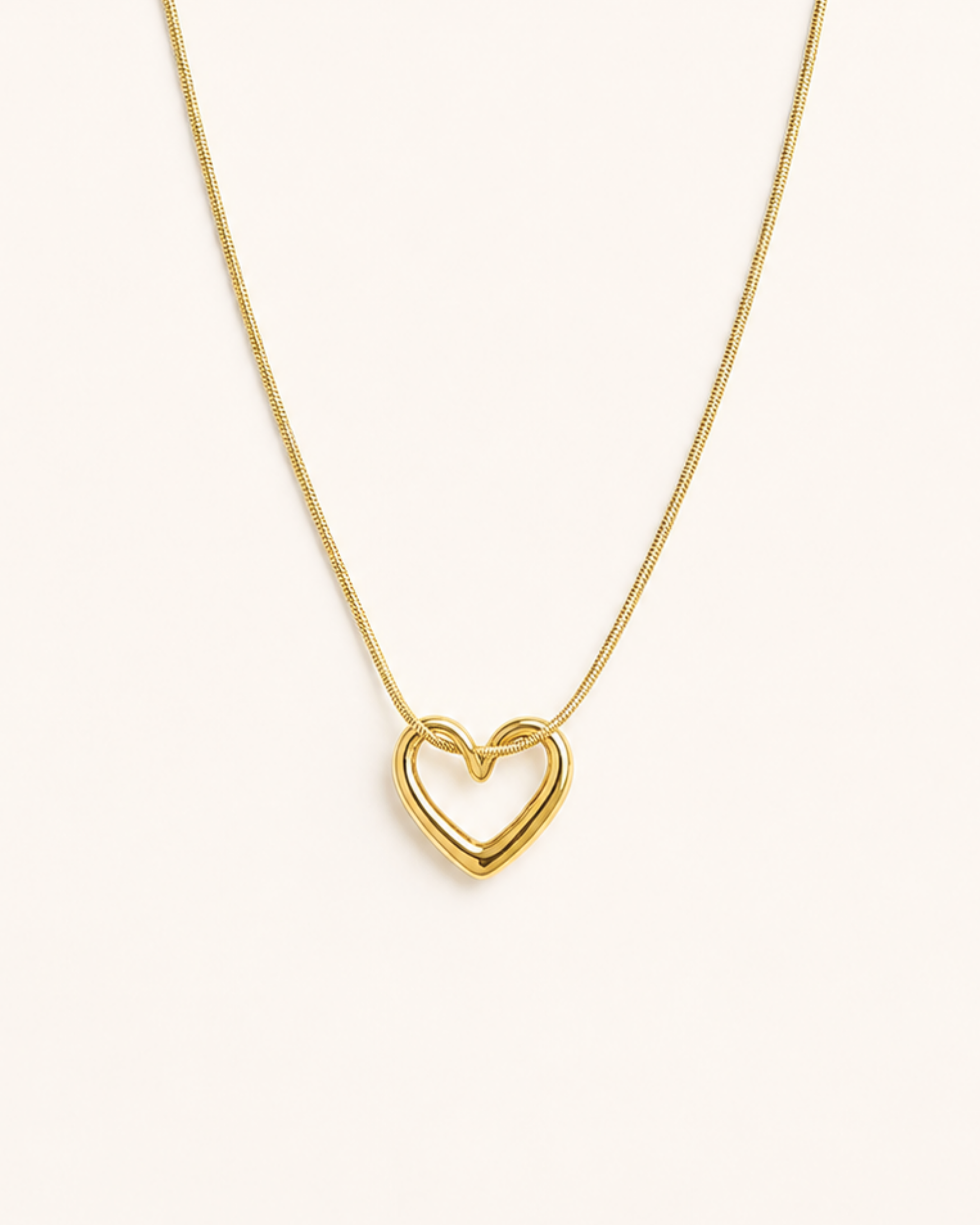 Collana cuore minimal