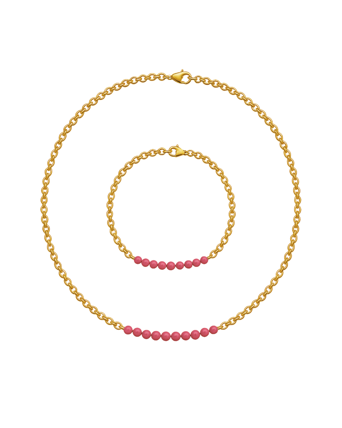 Collana e bracciale Isulea
