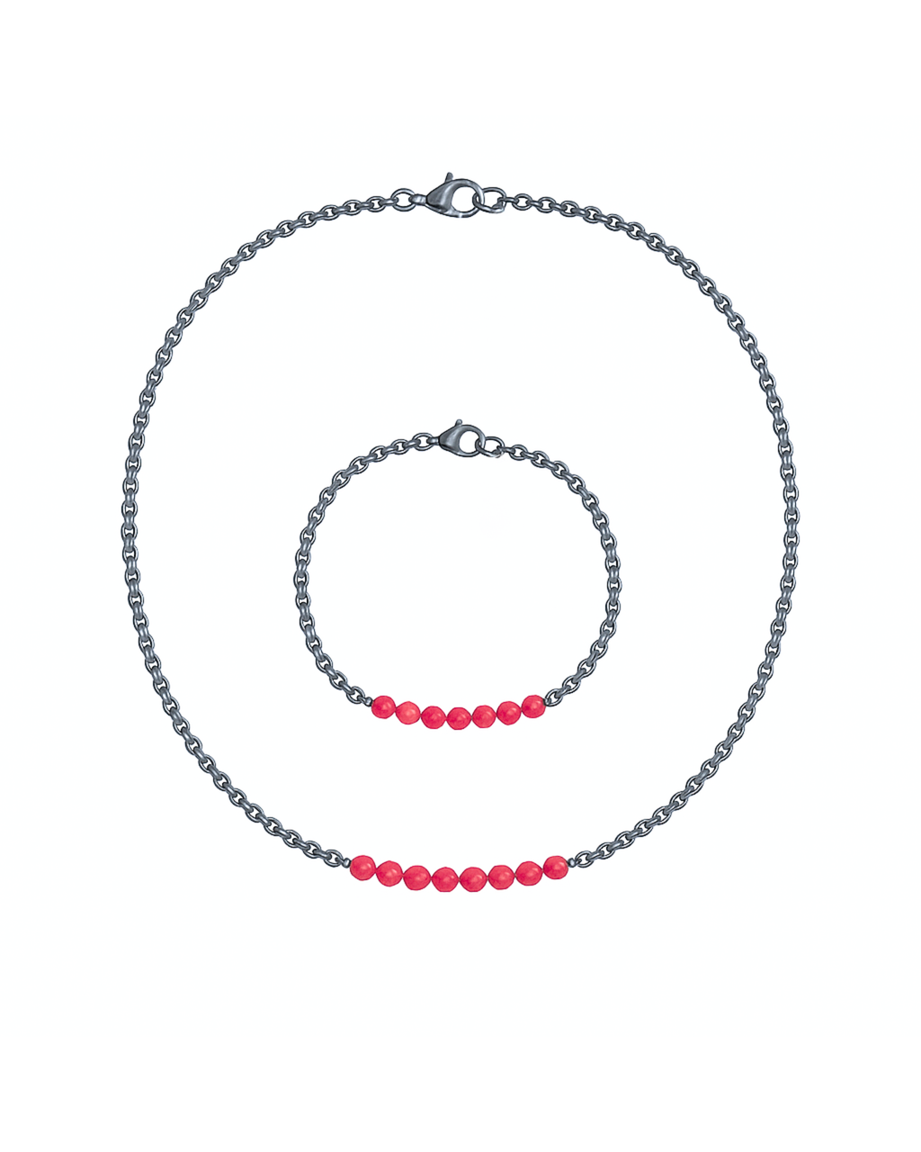 Collana e bracciale Isulea