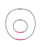 Collana e bracciale Isulea