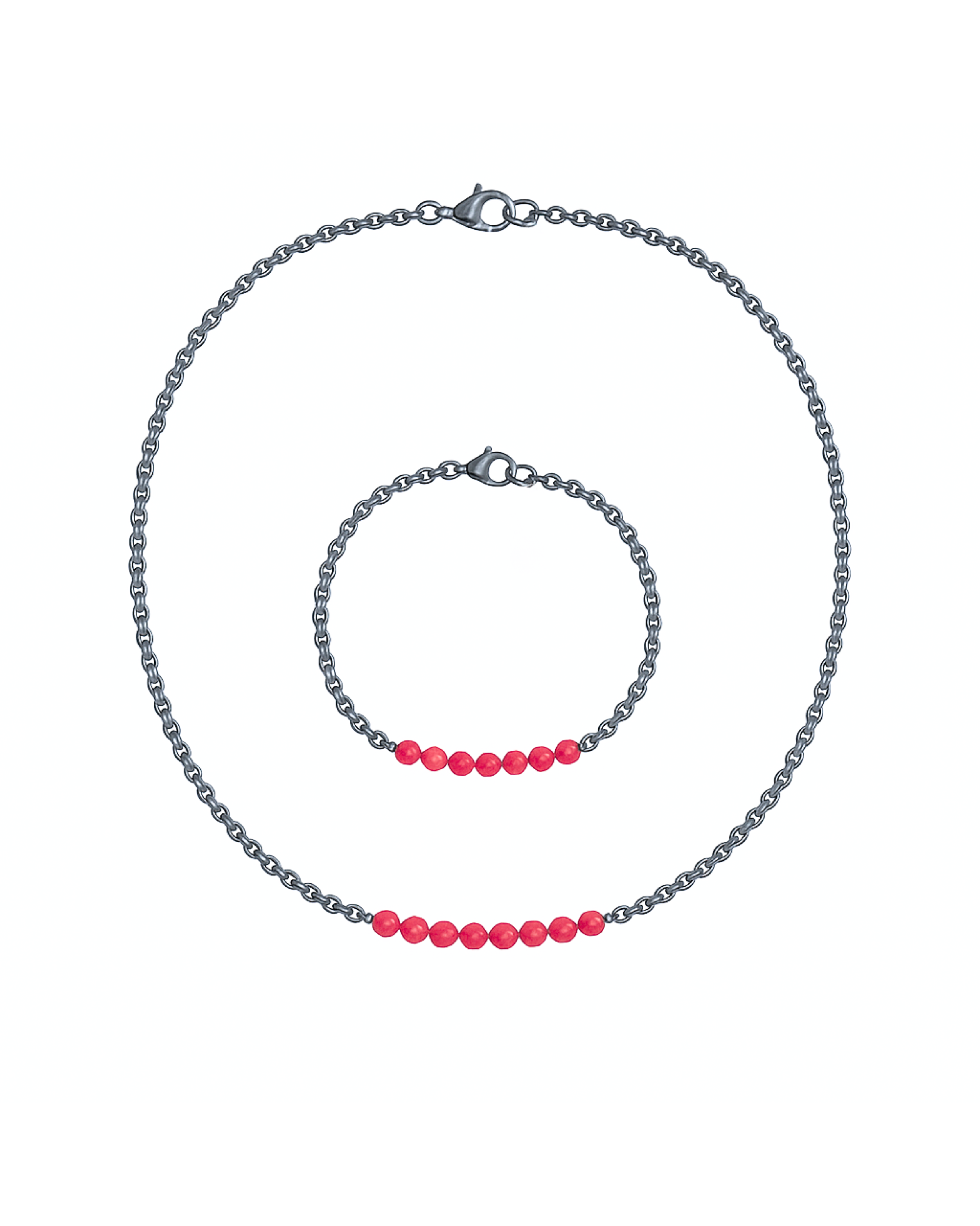 Collana e bracciale Isulea