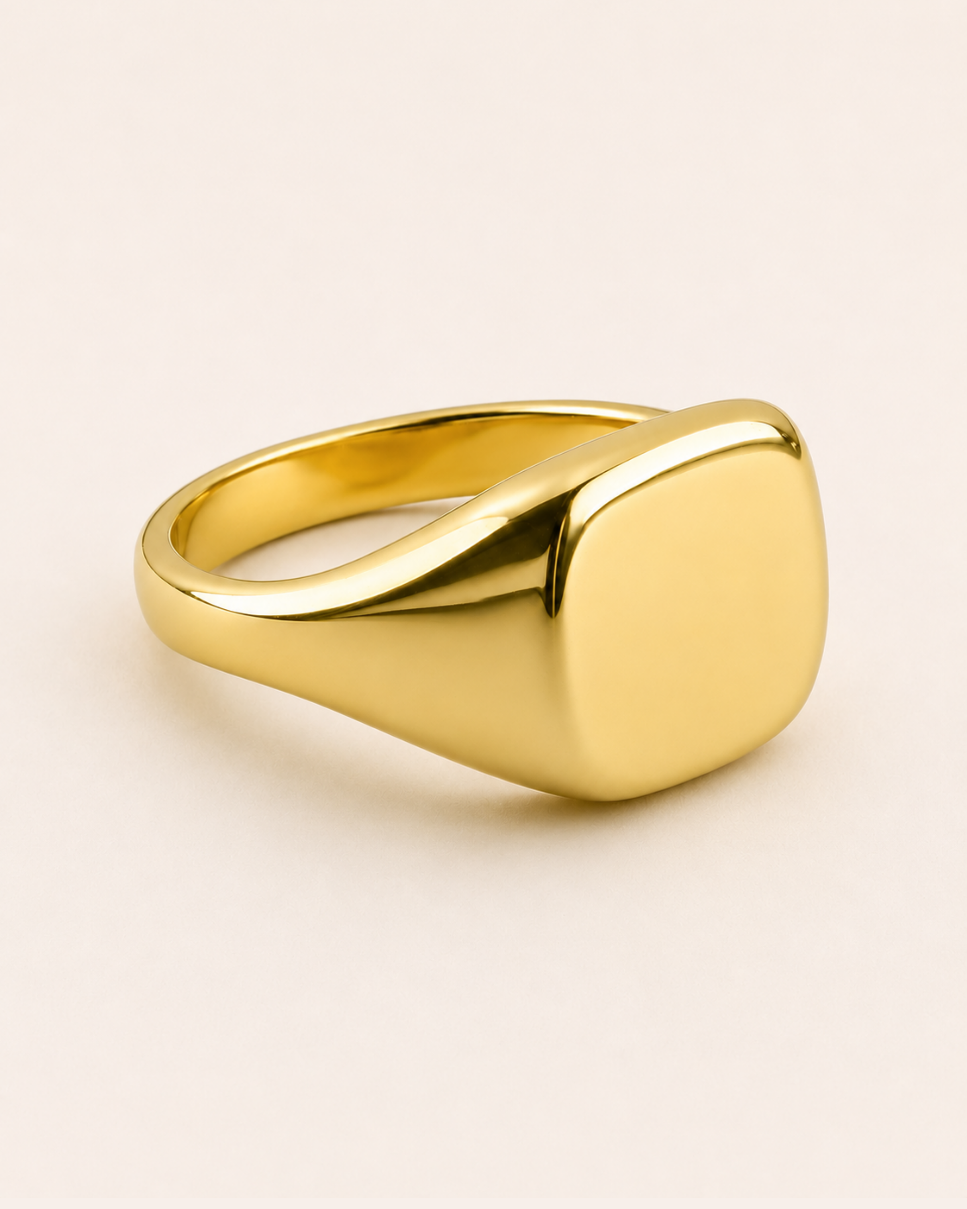 Anello Timbro Quadrato