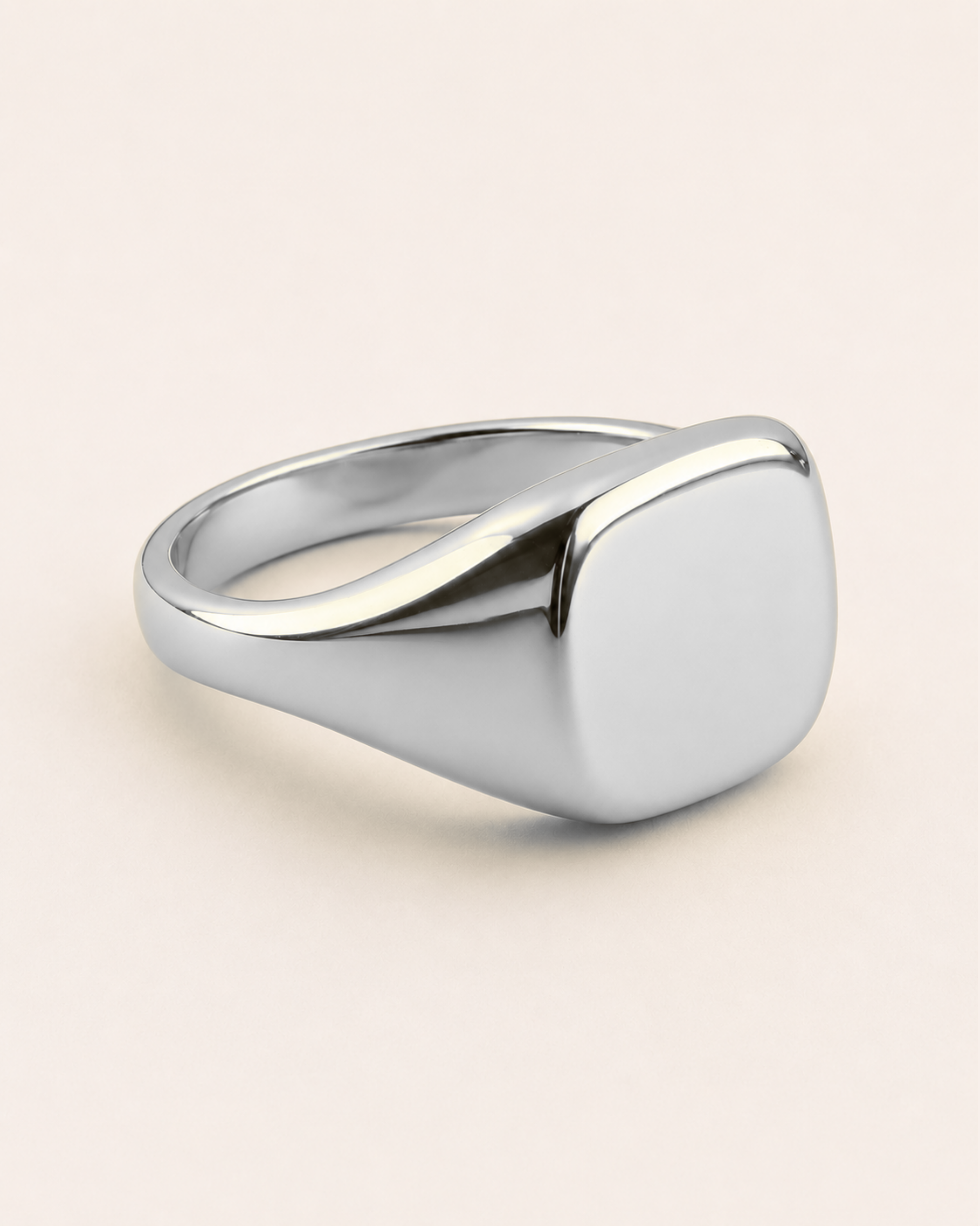 Anello Timbro Quadrato