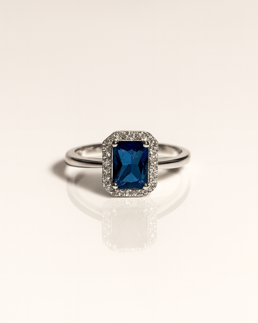 Anello Crystal blue