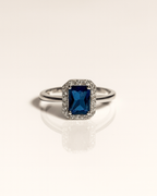 Anello Crystal blue