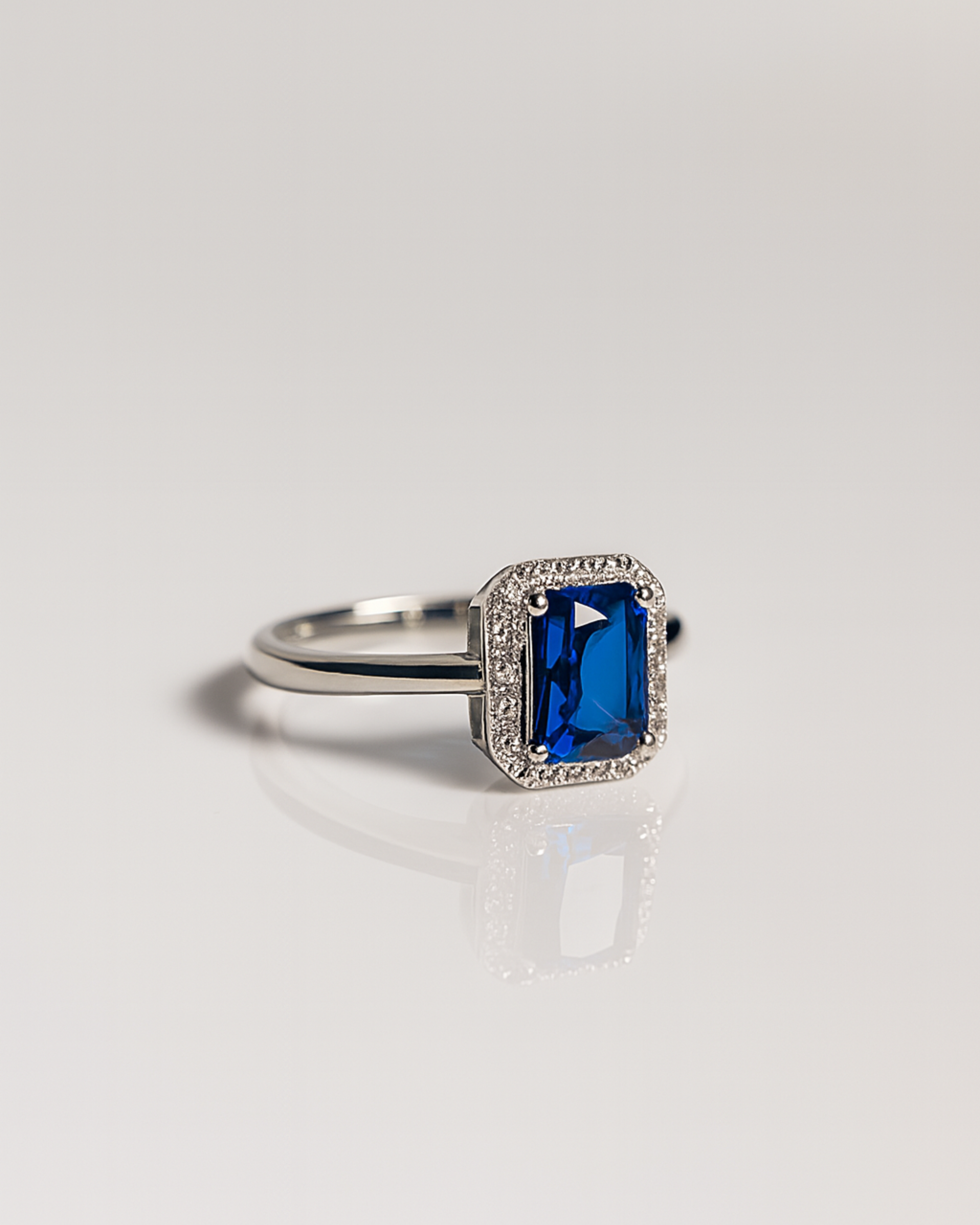 Anello Crystal blue