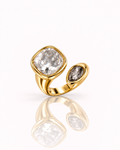 Anello Contrarié Cristalli Ghiaccio