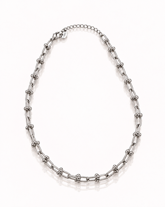 Collana a Maglia con Sfere
