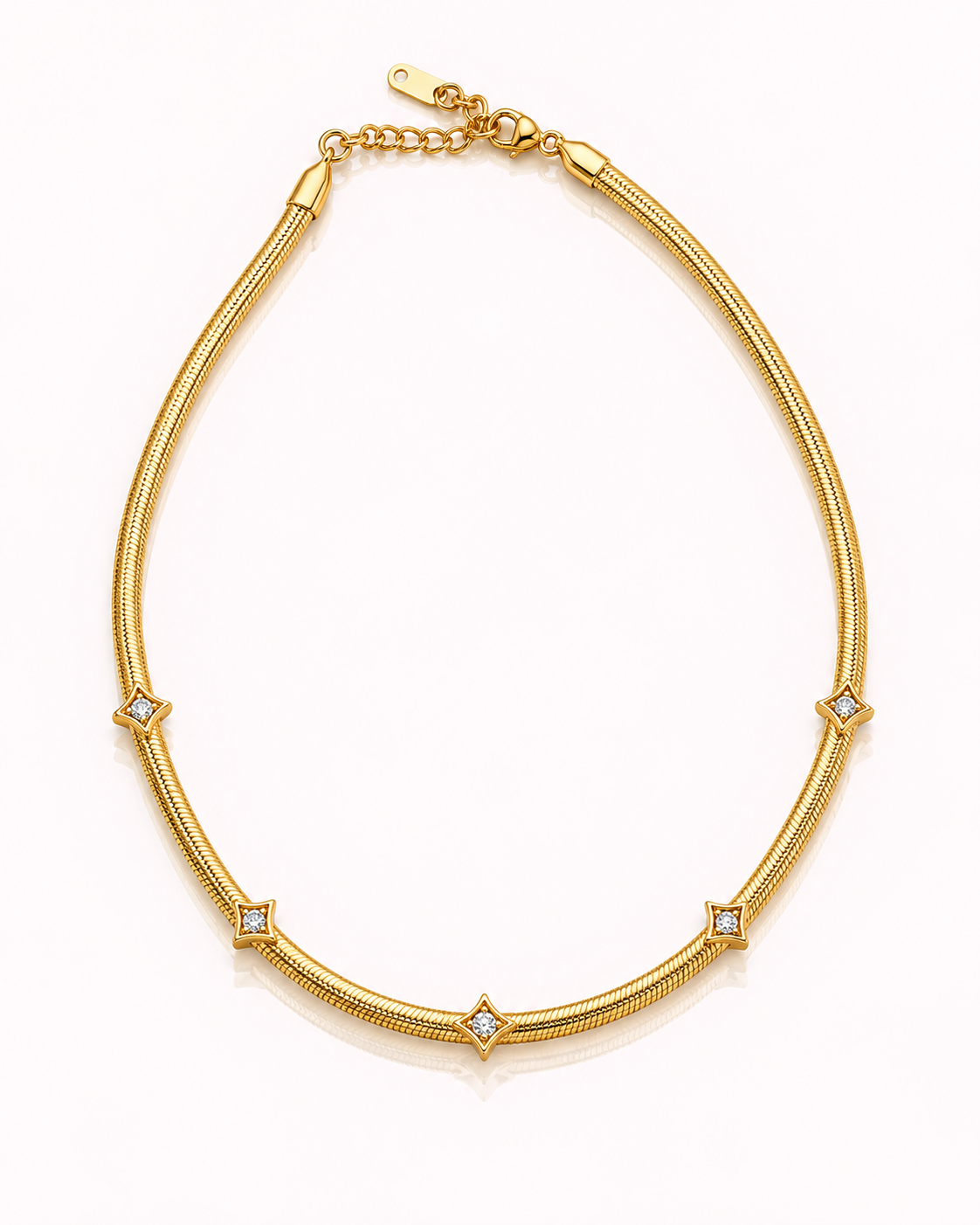 COLLANA SNAKE STAR