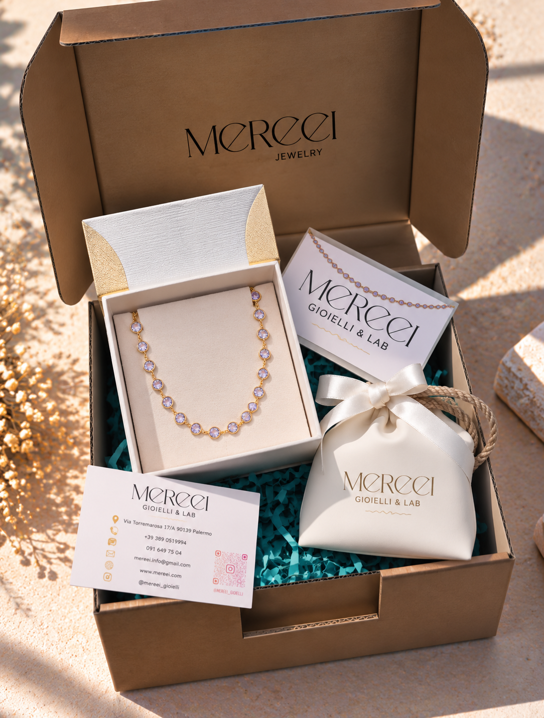 Collana cristalli Lylia
