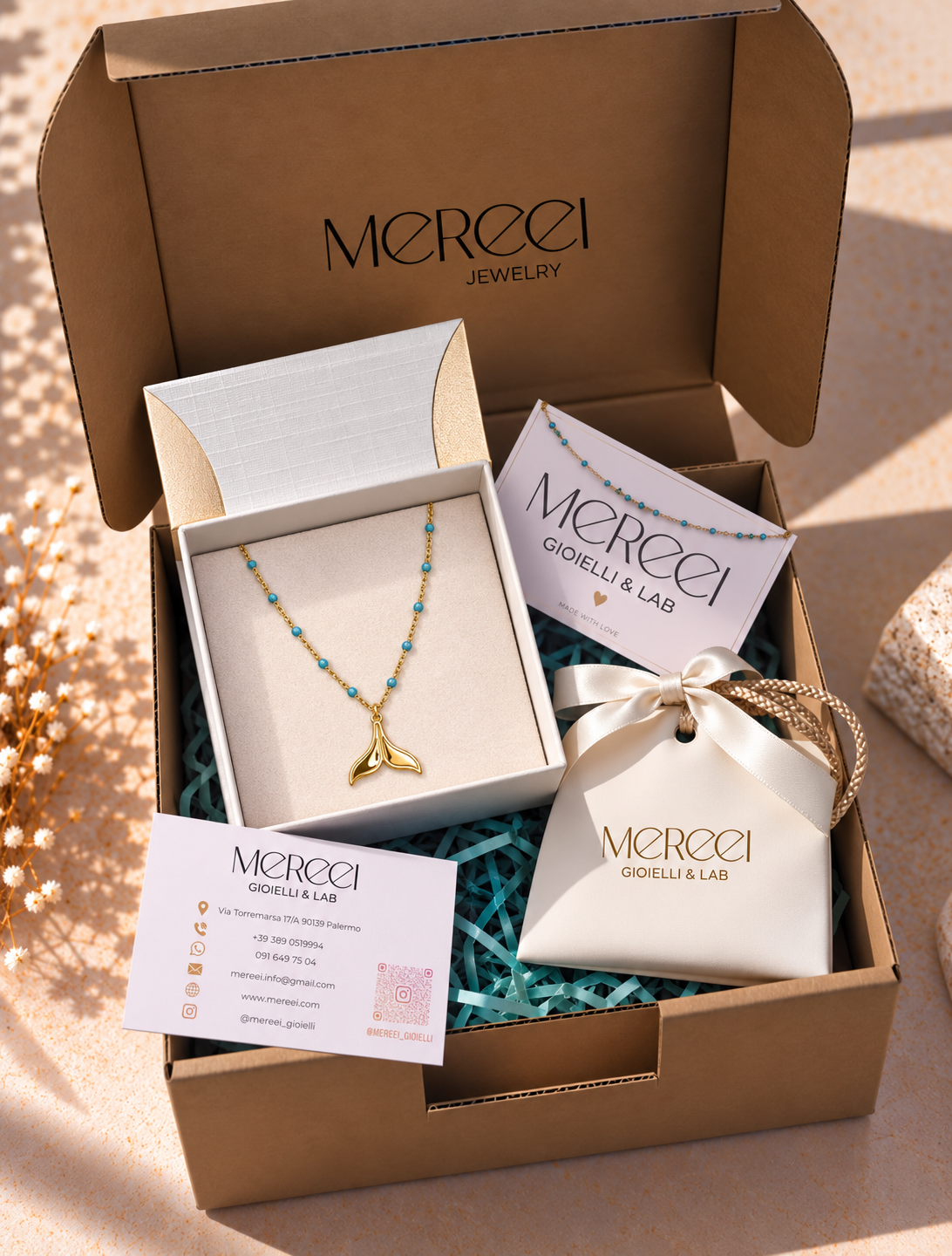 Collana Coda di Balena
