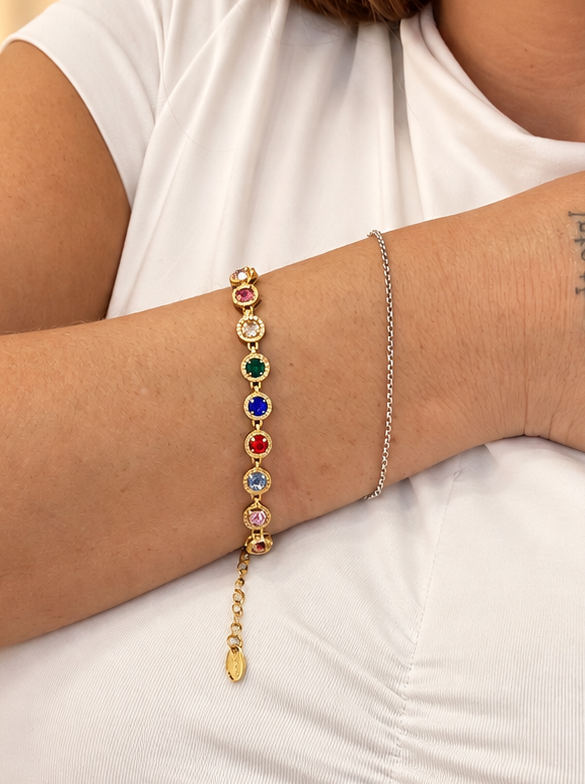 BRACCIALE RIVIERA MULTICOLOR