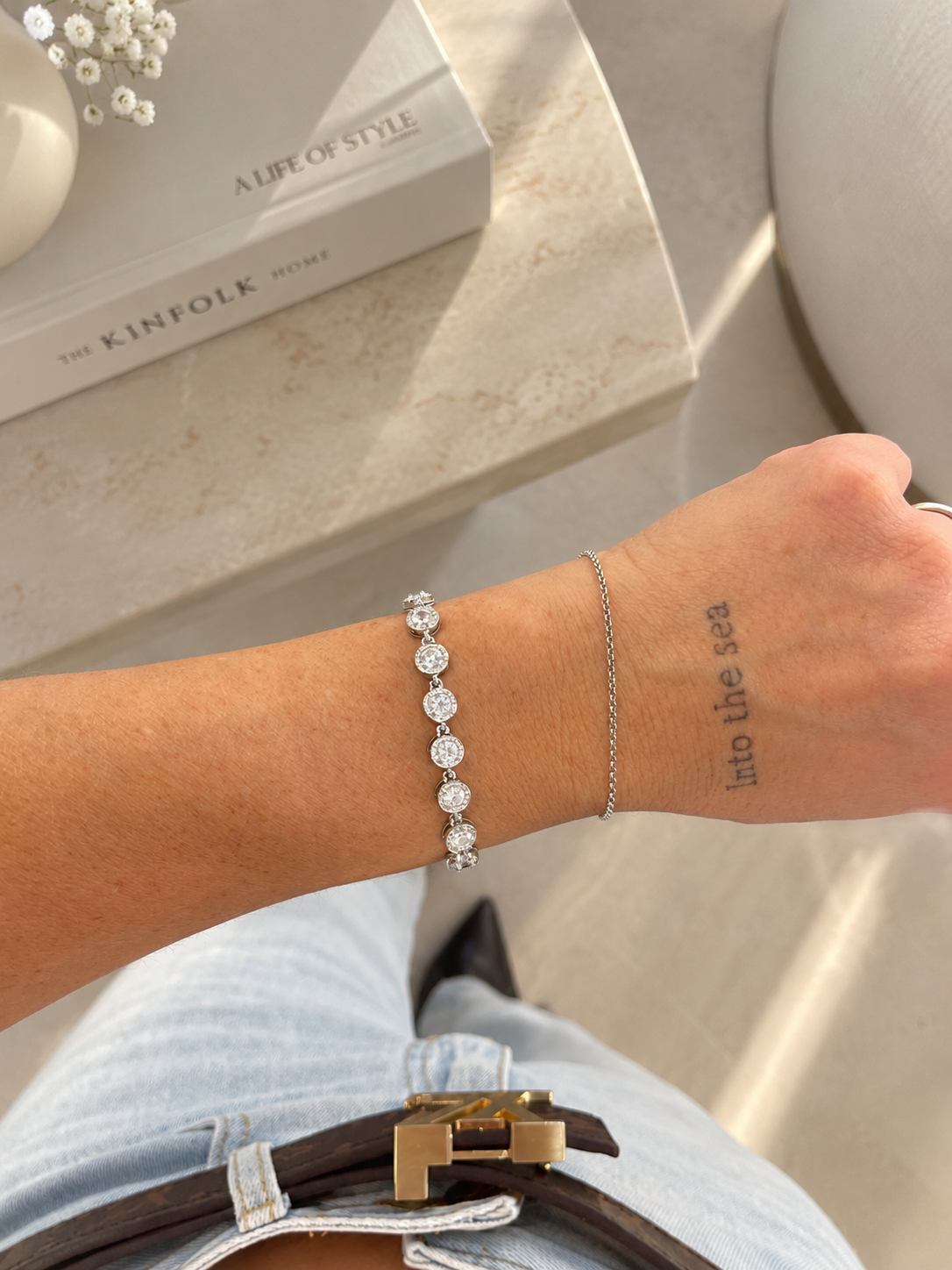 BRACCIALE RIVIERA CRISTALLO