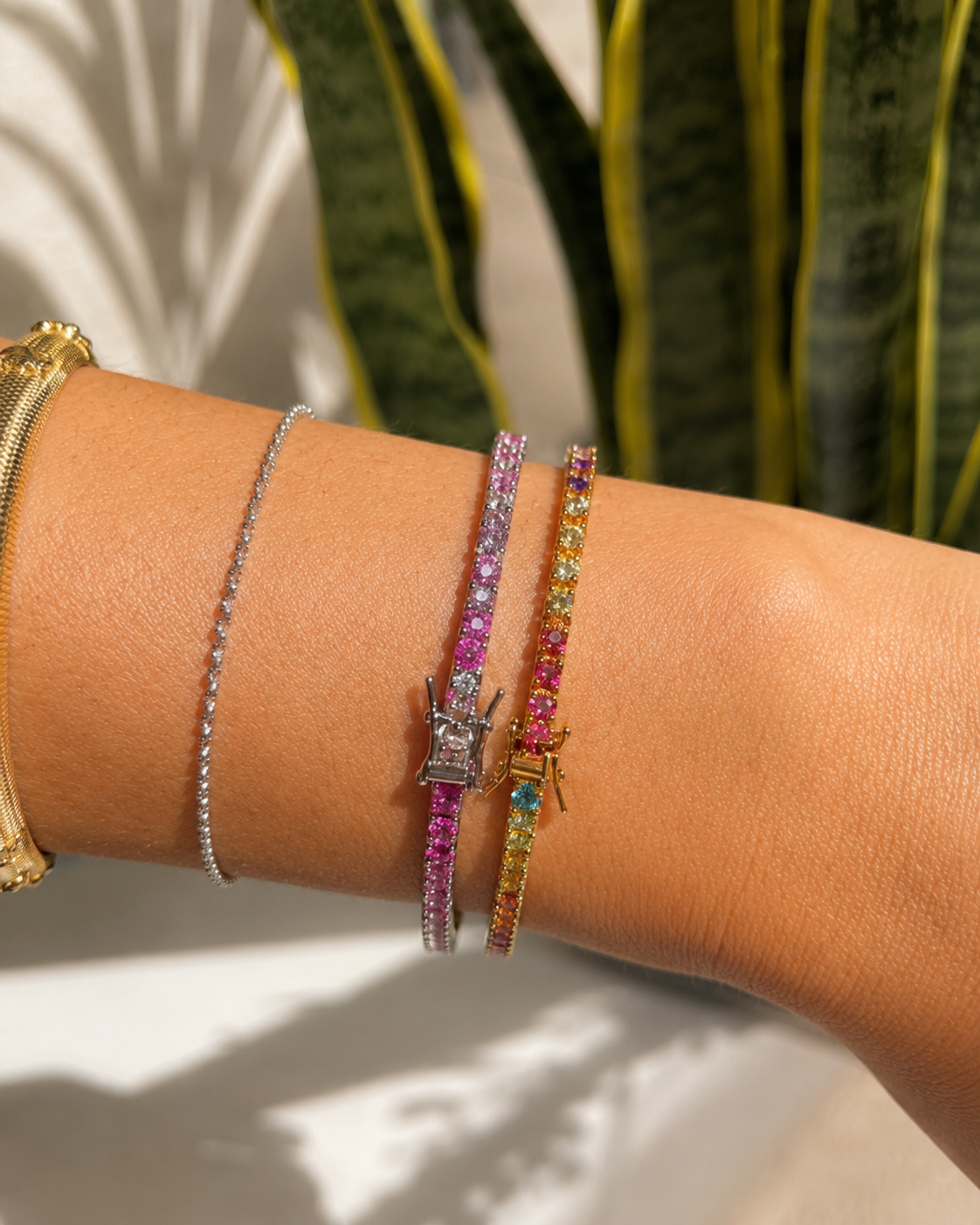 Bracciale Tennis Multicolor