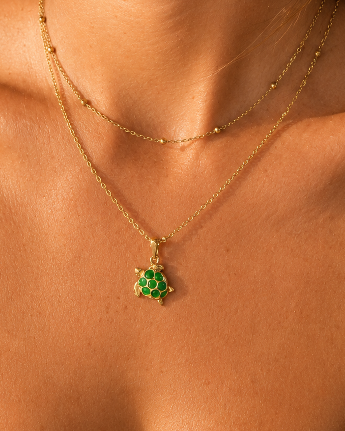 Collana Turtle Glow