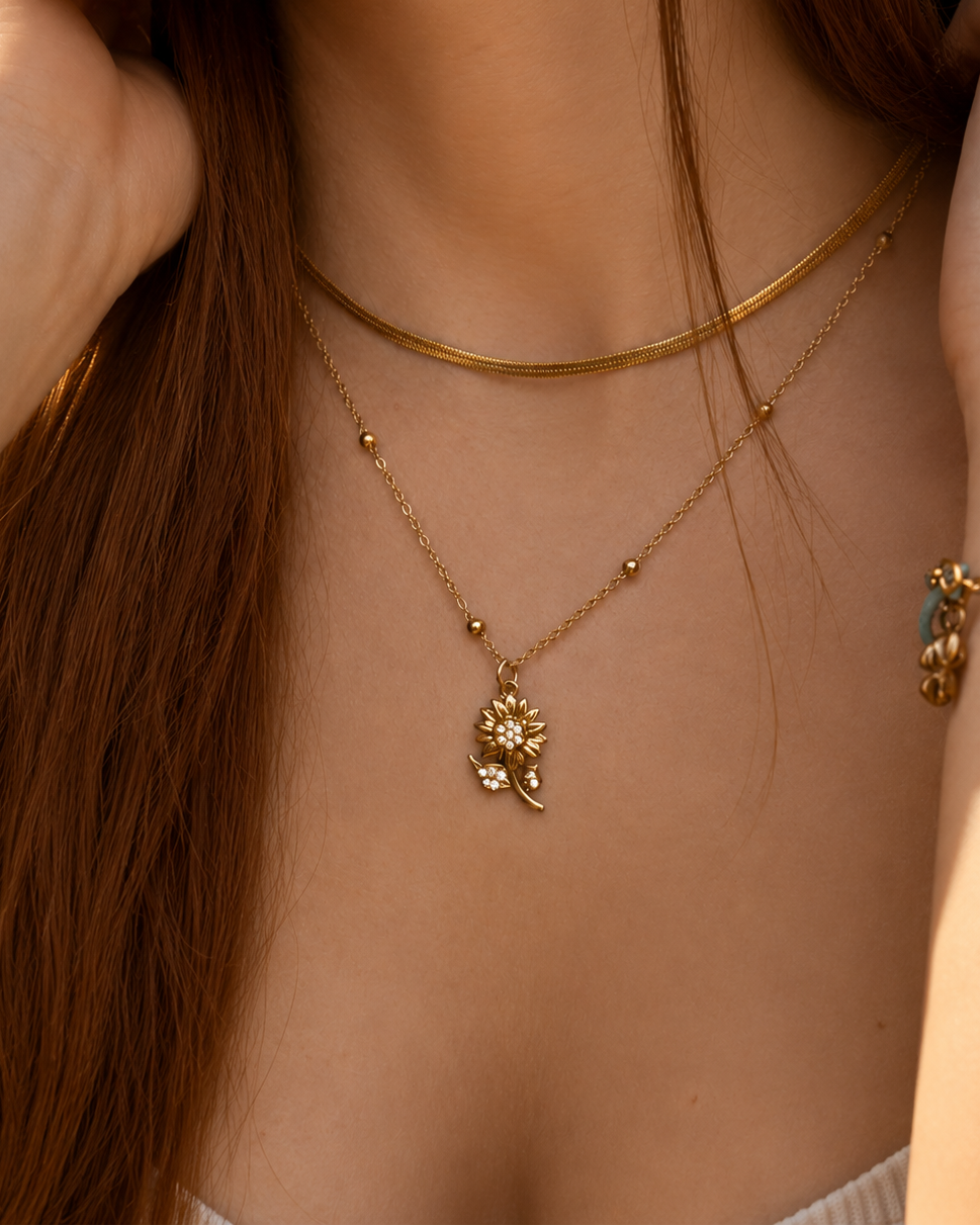 Collana Girasole