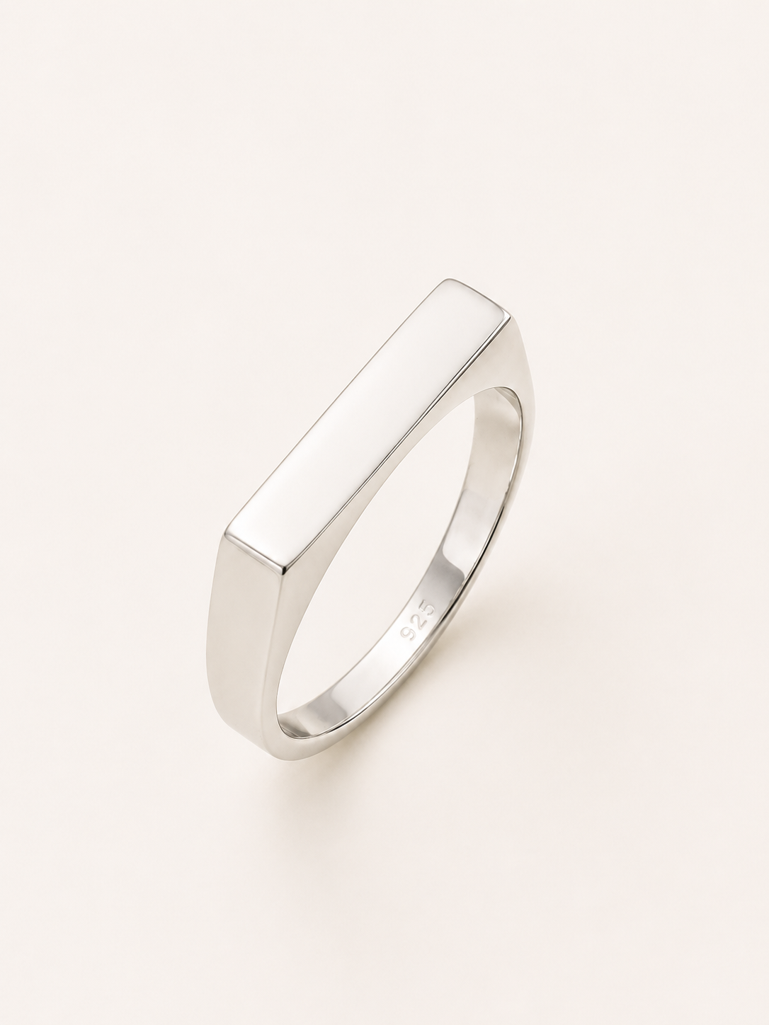 Anello Timbro Rettangolare