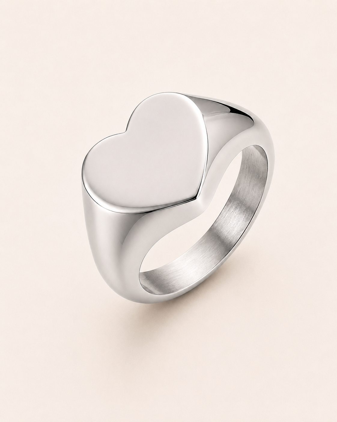 Anello Timbro Cuore