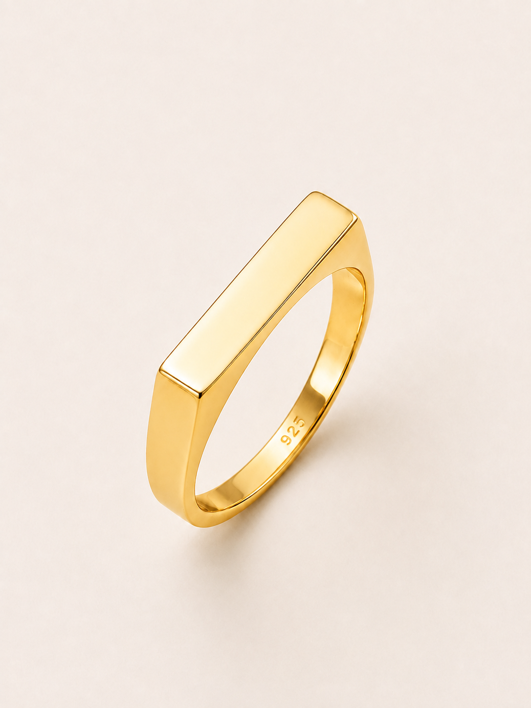 Anello Timbro Rettangolare