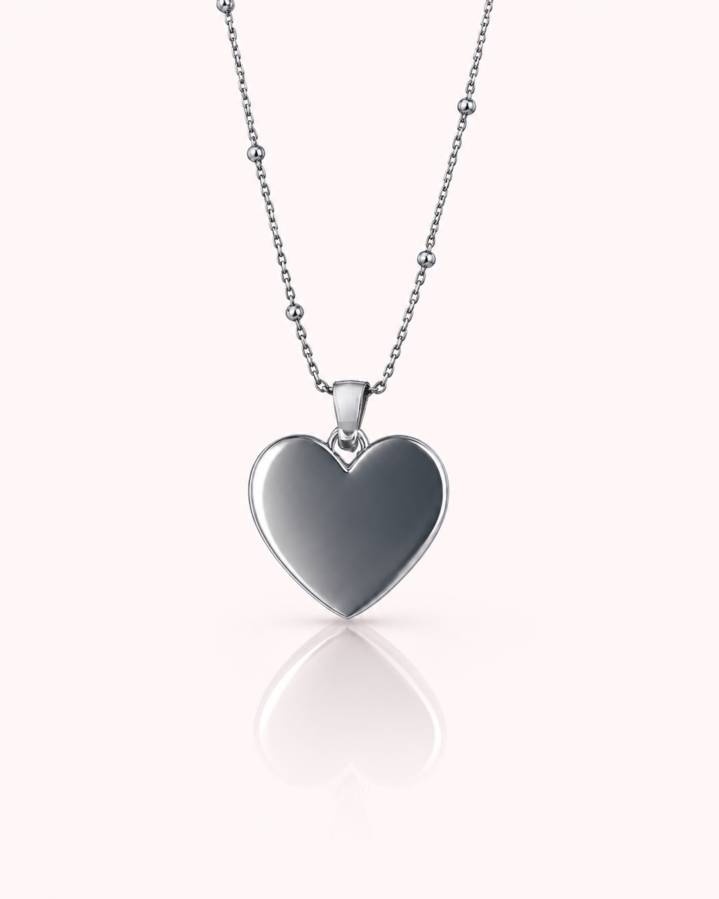 Collana cuore incisione