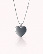 Collana cuore incisione