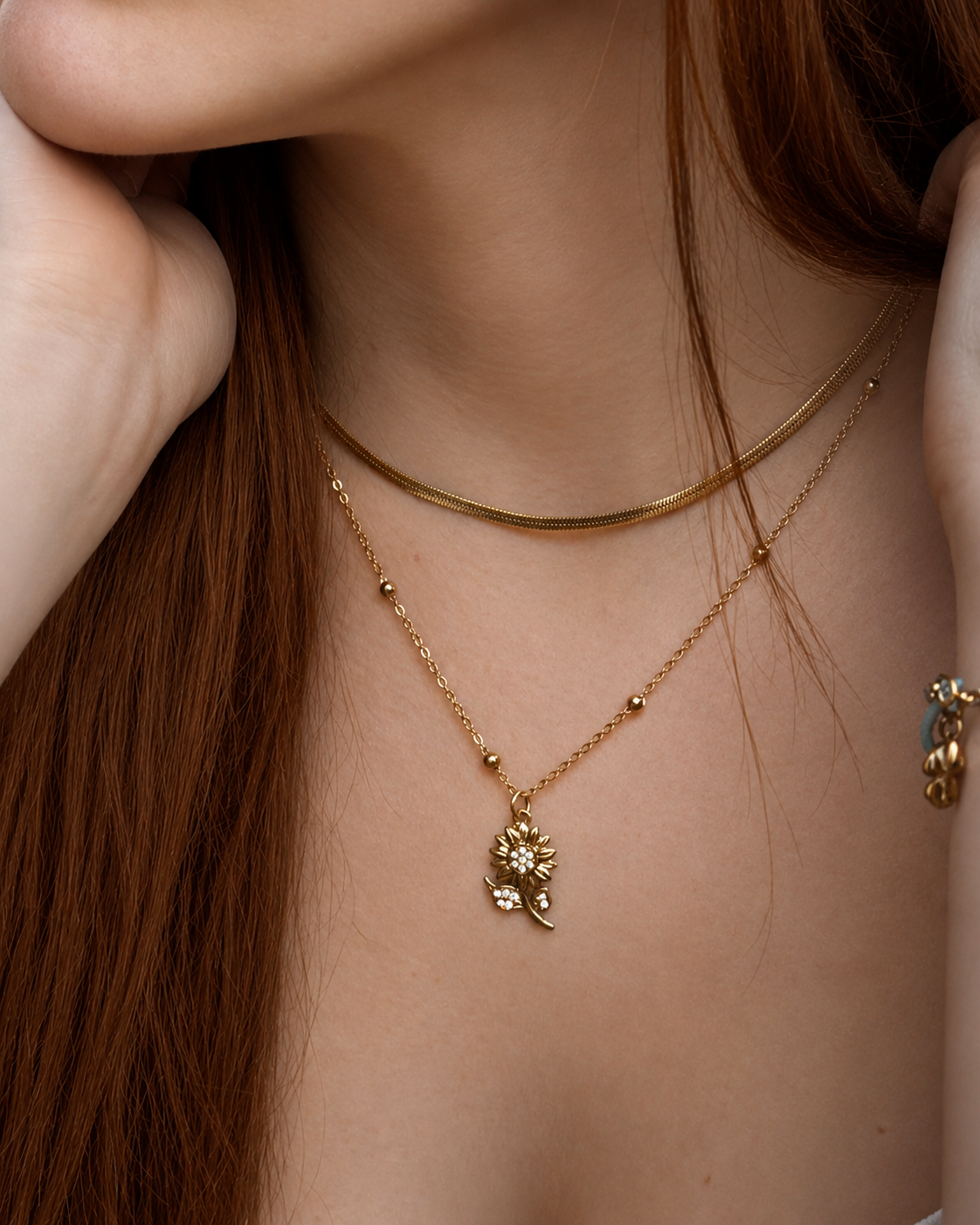 Collana Girasole