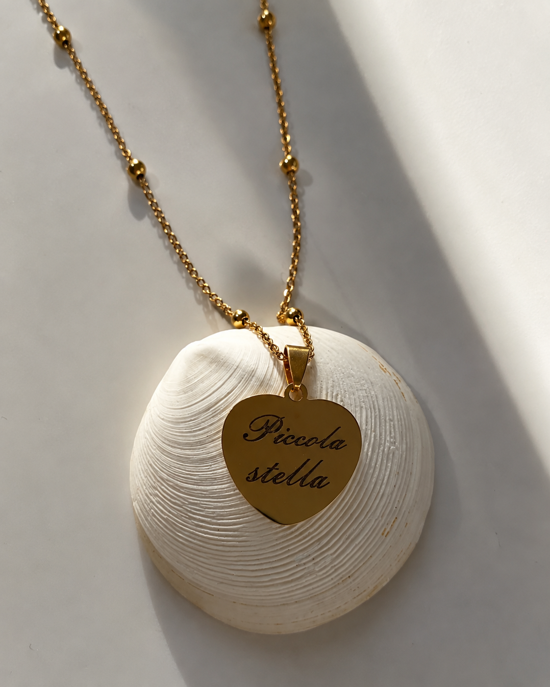 Collana cuore da incidere