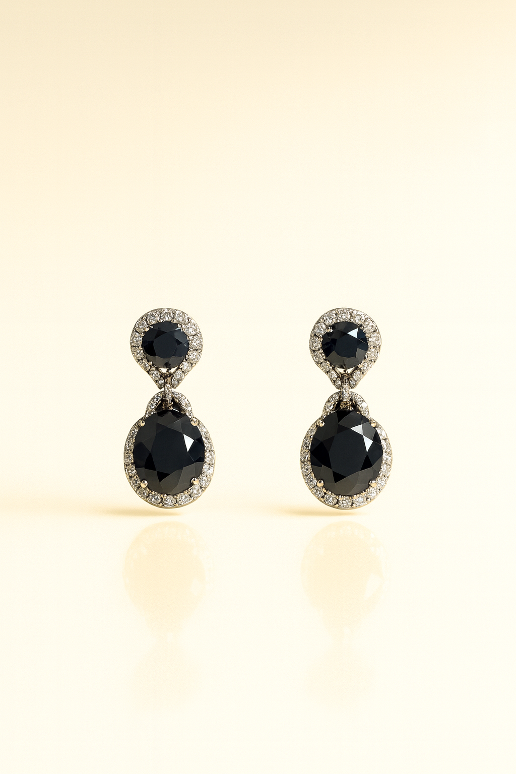Orecchini Black Duet