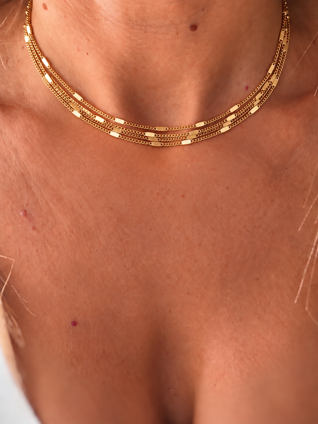 COLLANA TRE FILI